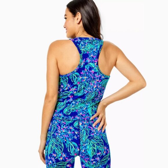 Lilly Pulitzer UPF 50+ Luxletic Vanti Bra Tank Top NWT - Picture 2 of 5